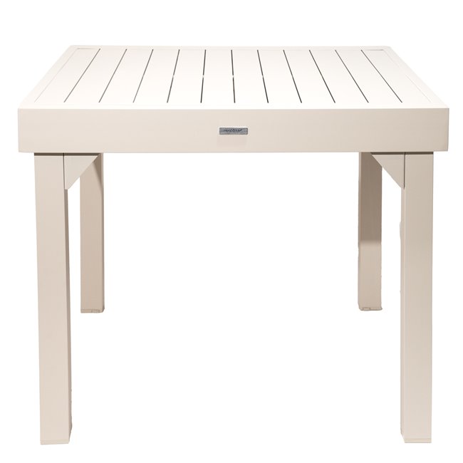 Laud Lapiazza ex, 8seat, alumiinium, 90-180x90xH75.5cm