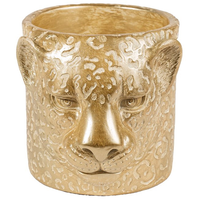 Decorative flower pot Leopard, 24.5x19.5x20cm