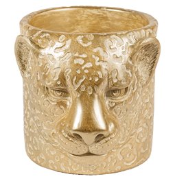 Decorative flower pot Leopard, 24.5x19.5x20cm