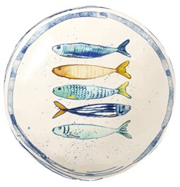 Soup plate Peixe Iberica, D21cm H5cm