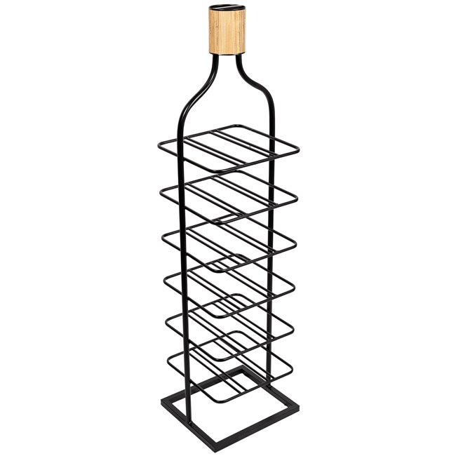 Wine bottle holder Harvijs, H105.5x25x25cm
