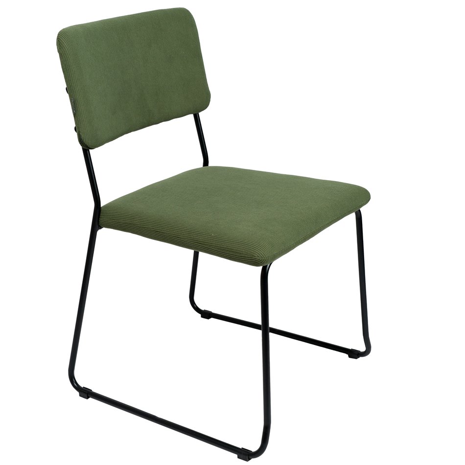 Обеденный стул Tillberg 32, зеленый цвет 55.5x50x81см