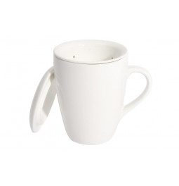 Tea cup with filter, 400ml, D9.5xH13cm