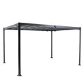 Pergola Labelize 3.8x3m, graphite/grey color, H226x300x380cm
