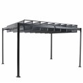 Pergola Labelize 3.8x3m, graphite/grey color, H226x300x380cm