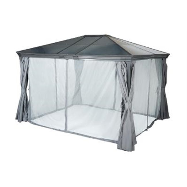 Sääsevõrgu komplekt Labelize pergolale 3.6x3m, kiltkivi hall värv