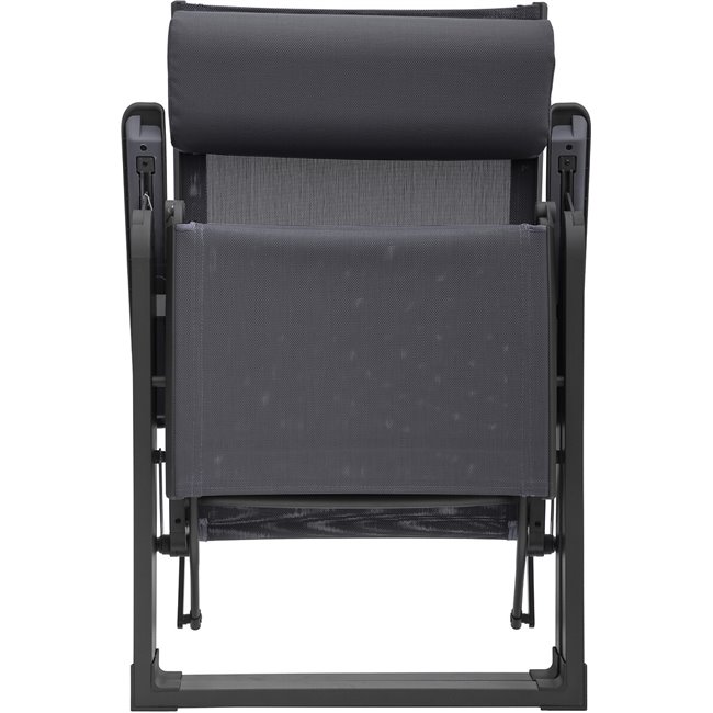 Armchair/recliner Ladecima, slate grey color, H116x75.3x65cm