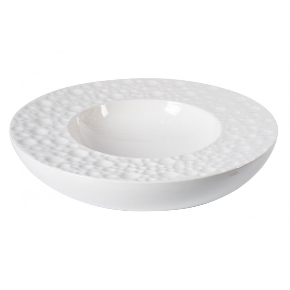 Decorative Bowl PAIR, H-8.5cm, Ø-35.5cm