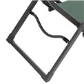 Sun lounger Ladecima, folding, olive color, H90x64x142cm