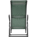 Sun lounger Ladecima, folding, olive color, H90x64x142cm