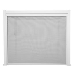 3м screen рулонные жалюзи для перголы Laevora, 3.6x3.6м, серого/белого цвета