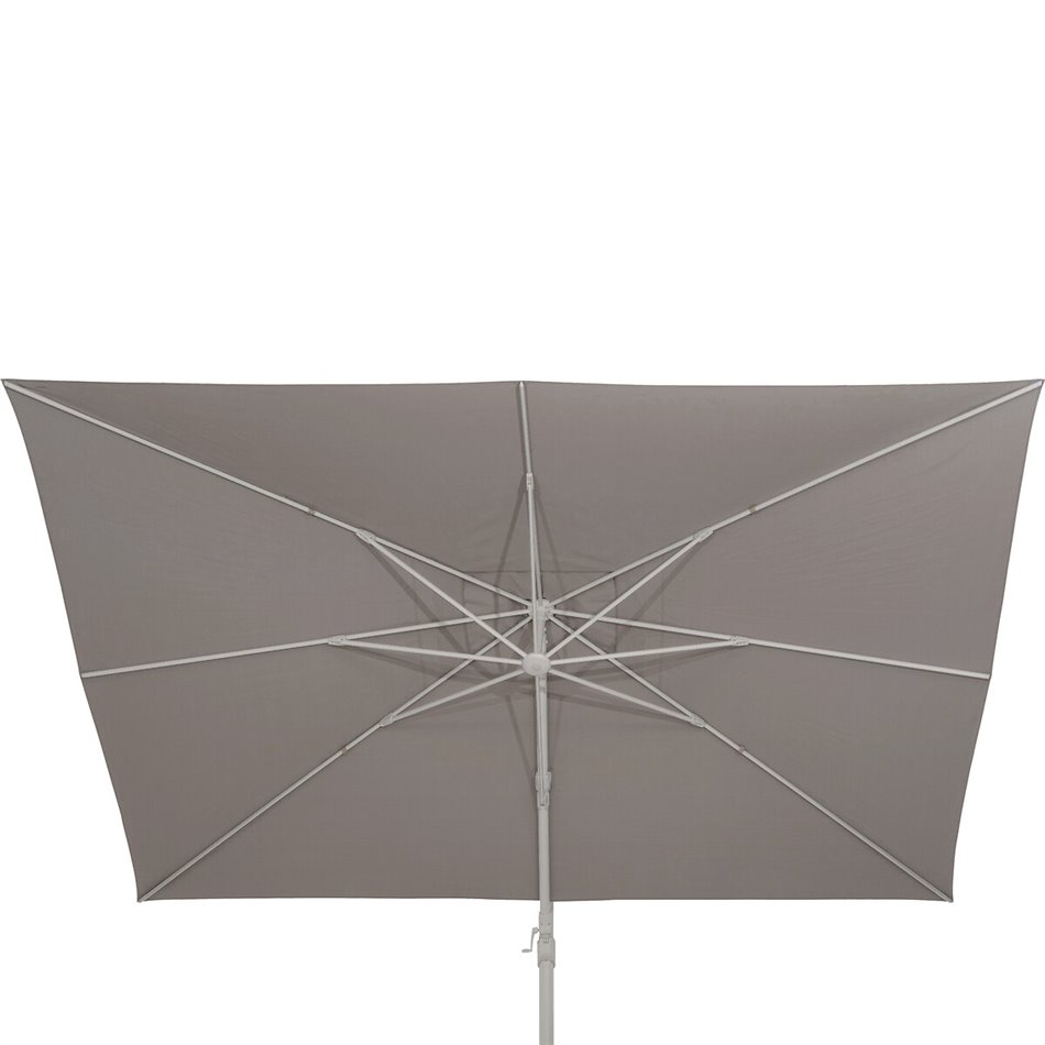 Parasol Lamelhia 3x3m, linen/beige color, H263x300x300cm