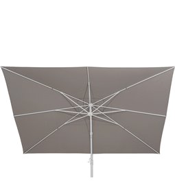 Parasol Lamelhia 3x4m, linen/beige color, H272x300x400​​cm