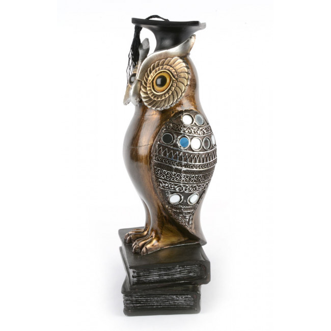 Decorative figure Owl, 12x11x28.5cm