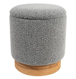 Storage ottoman Vildams M, D31.5x31.5x35cm