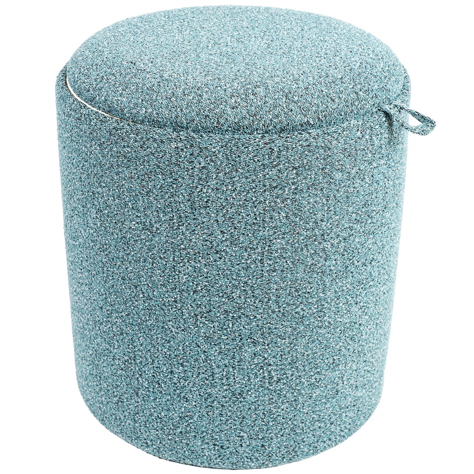 Storage ottoman with tray Viktory L, D39x44