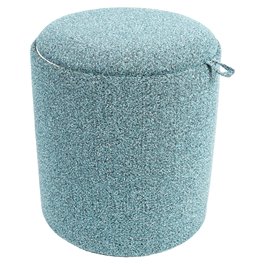 Storage ottoman with tray Viktory L, D39x44