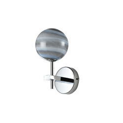 Wall lamp Rossi2, Rossi, beige/brass, L10xW16xH20cm,G9LED