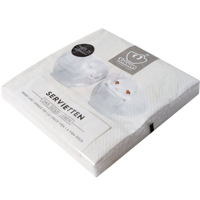 Pack of 20 paper napkins Lunch Sweet Life, 33x33cm, 22psc.