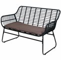 Outdoor furniture set Garden I, for 4 persons, dark grey