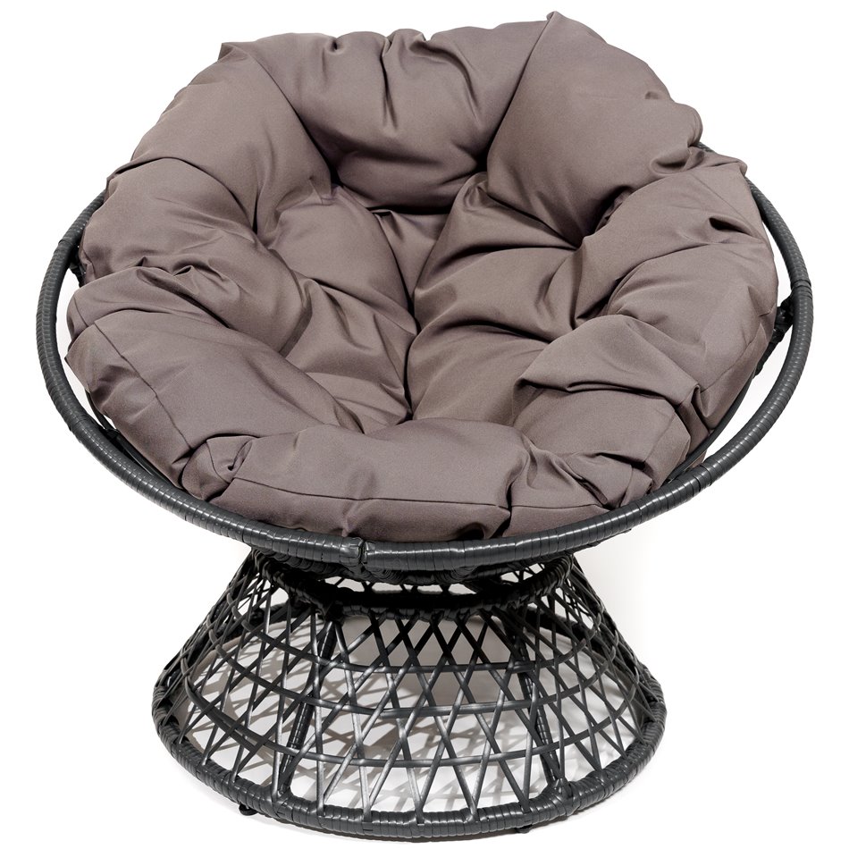 Кресло для отдыха Rolling, темно-серый, H80x92xD67cm