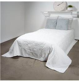 Bed cover Berries, white, 220x260cm