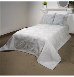 Bed cover Bracken R, grey, 160x220cm