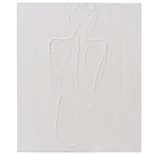 Canvas wall art Female Figure, H60x50x3.7cm