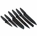 Knives set 6 Caractere, black, 34x10.1x12.5cm