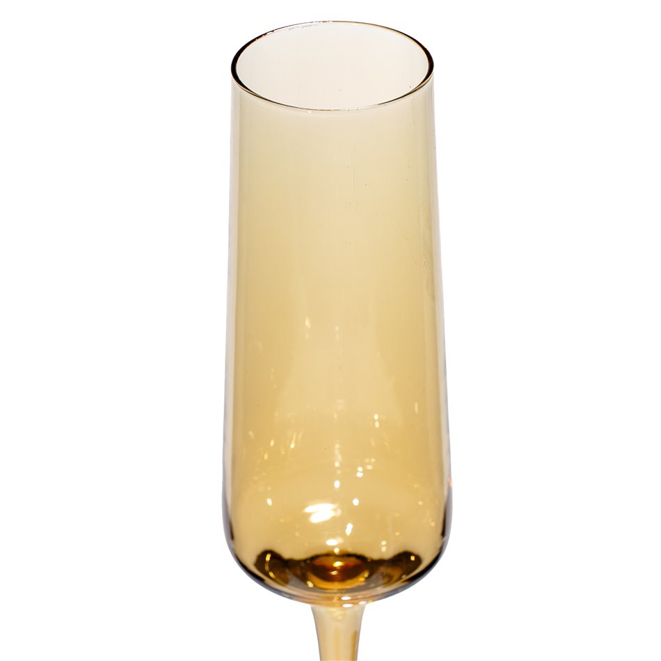 Šampanjapokaal Olga, merevaigukollane, H25 D7cm, 160ml