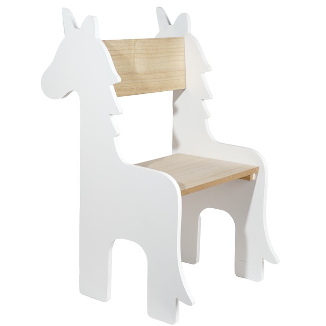 Kids chair Licorne, H83x45x54cm, seat height  42cm