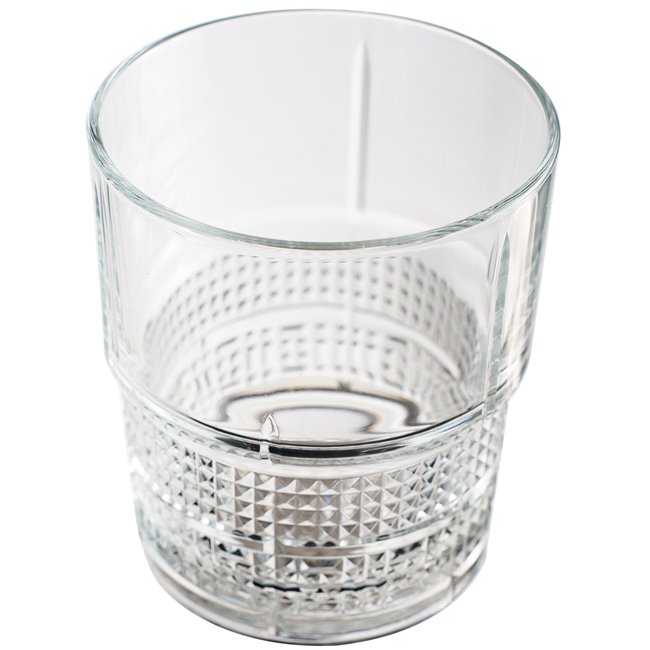 Viskiklaas Bartender Novecento dof, 370ml, H10cm D8.5cm