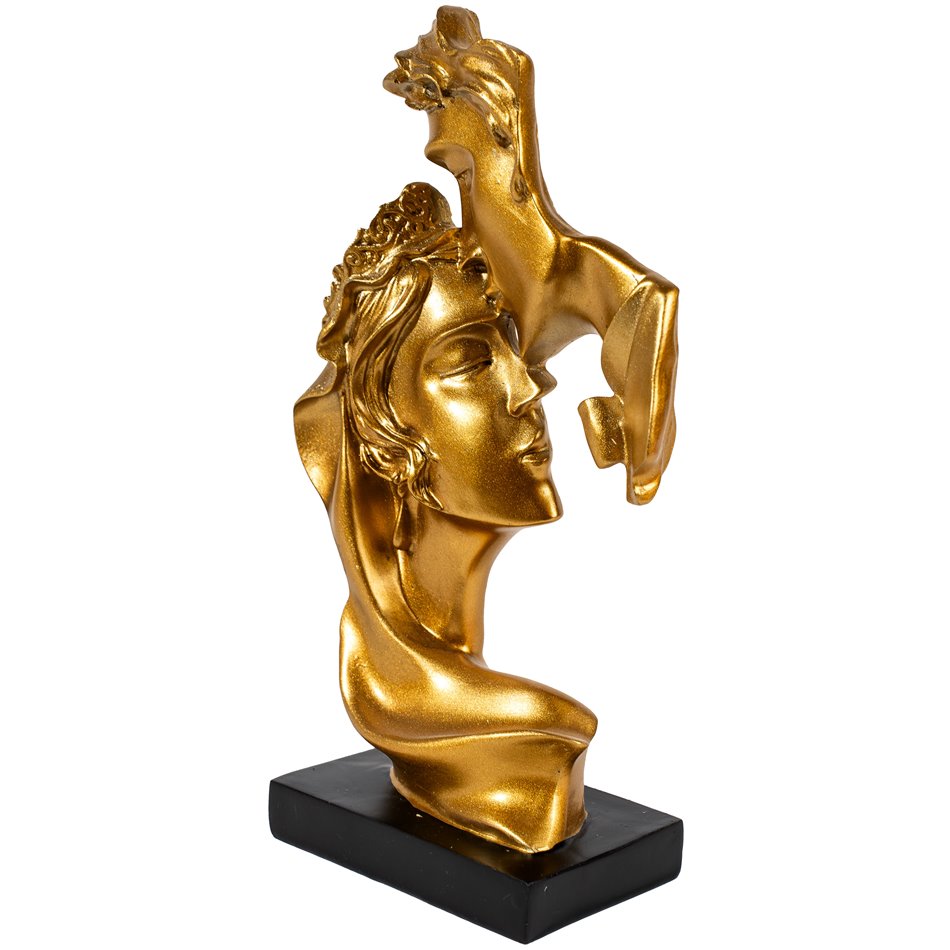 Decorative statue Kiss, 24.5x14x6cm