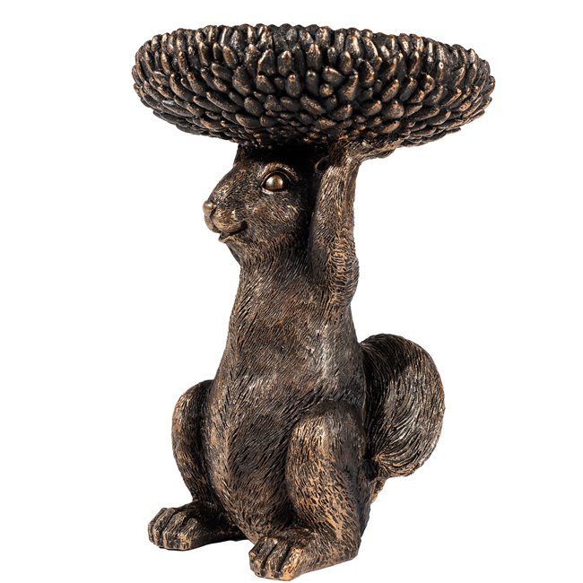 Decorative plate Squirrel, 28x20x20cm