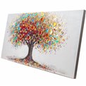 Canvas painting Fairytale Tree, 70x140cm