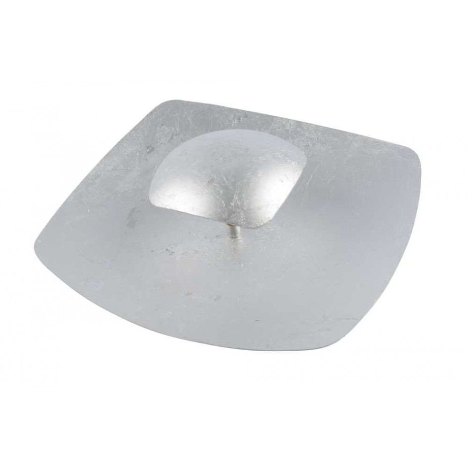 Pendant lamp Kalla with LED, silver, 9W, 3000K