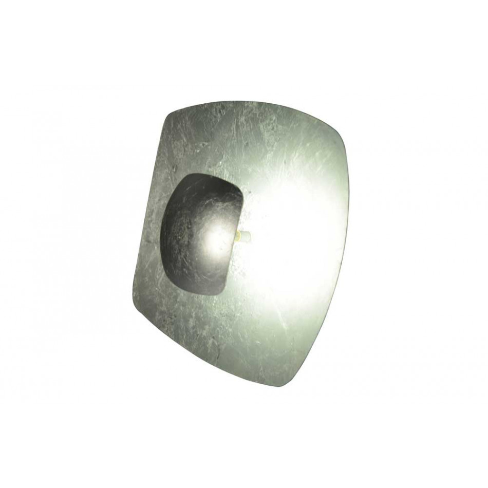 Pendant lamp Kalla with LED, silver, 9W, 3000K