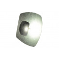 Pendant lamp Kalla with LED, silver, 9W, 3000K