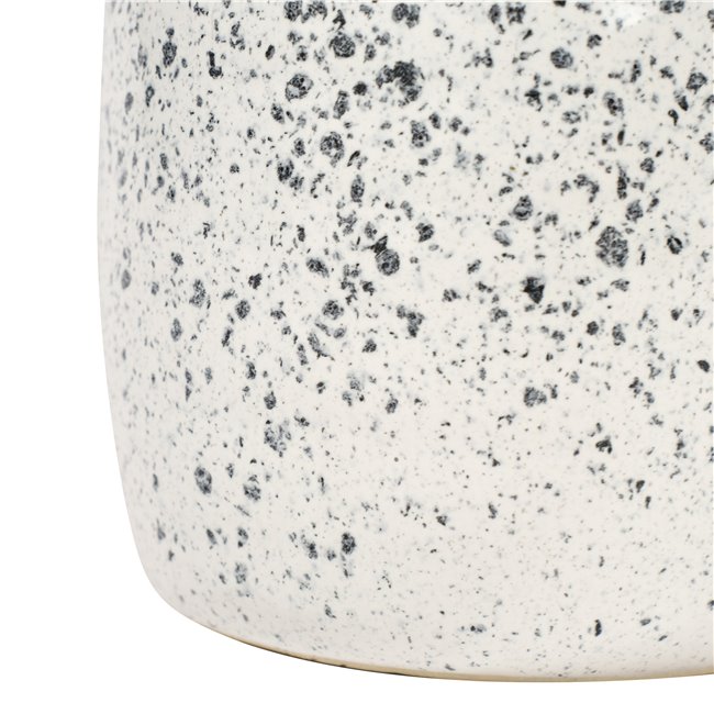 Vaas Turin, keraamika, hõbedane, H37.5  D12.5cm