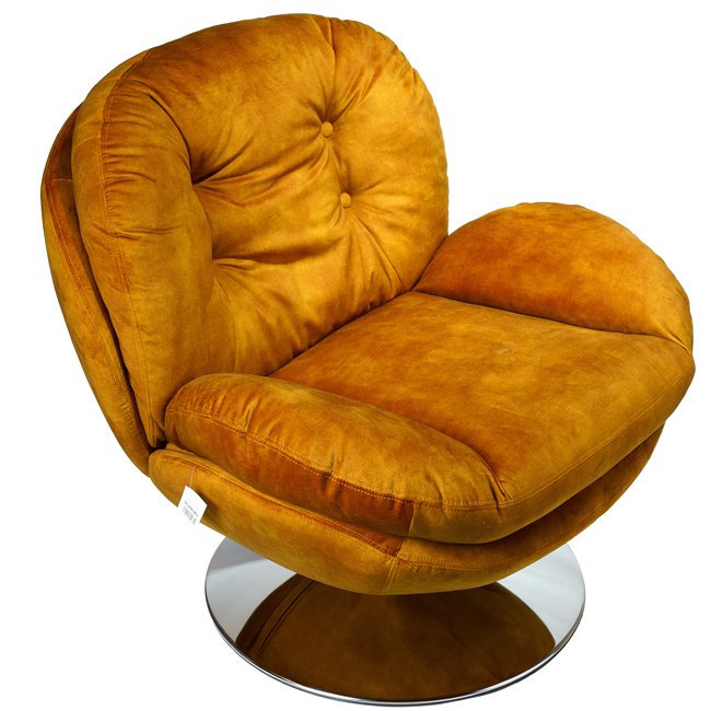 Leisure chair Vanesa, vintage gold 15, 