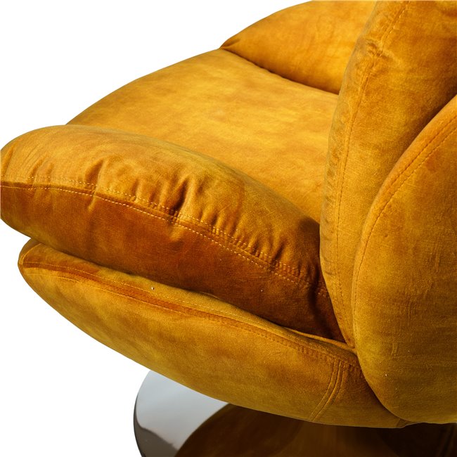 Leisure chair Vanesa, vintage gold 15, 