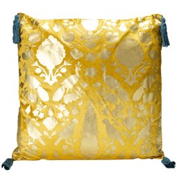 Cushion Ochre Birds, 4x50x50cm