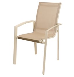 Chair Laxant, beige color, H94x57x63cm