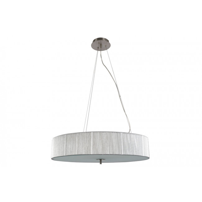 Подвесная лампа ROMANA 60, Сеpебpенная, E27 4x40W, D60cm