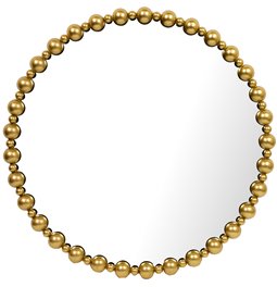 Mirror Balme, golden, D83.5x4.5cm