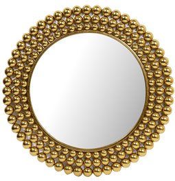 Mirror Barcone, golden, D70x3cm