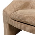 Puhketool Delano, helepruun värv, H84x74x72cm istumisosa kõrgus 47cm