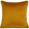 Decorative pillowcase Riviera, mustard, with trim, 45x45cm