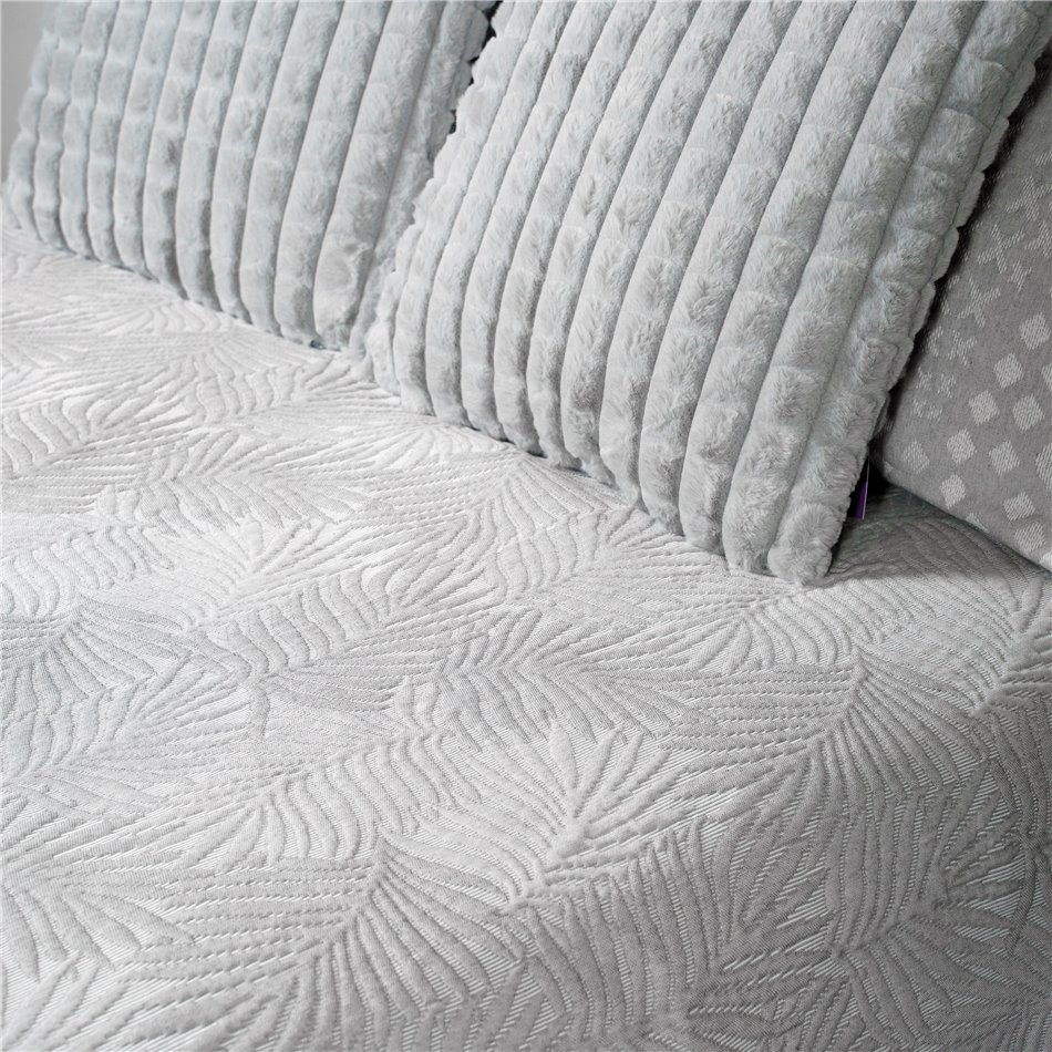 Bed cover Bracken R, grey, 160x220cm