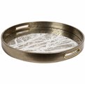 Decorative tray round Furiollo M, H4 D36.7cm